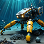 해양자원 개발의 국제 경쟁력 - Deep Sea Mining Robot**

"A highly detailed, realistic image of an advanced deep-sea mining robot co...